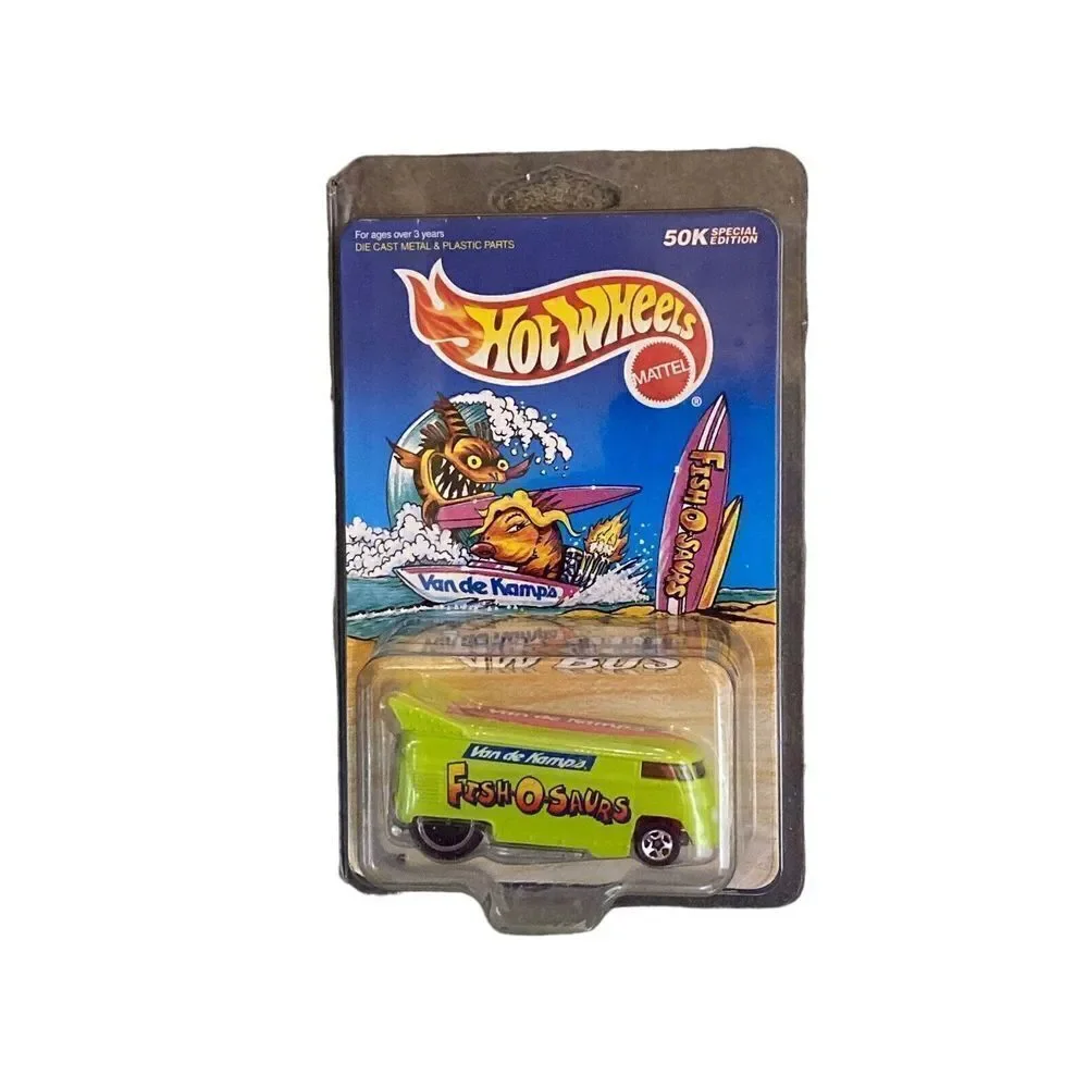 VW Bus Hot Wheels 1999 Fish-O-Saurs Van de Kamp's MAIL-IN PROMO #18585 NIP